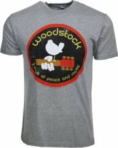Woodstock T-Shirt Logo Triblend Heather Grey M