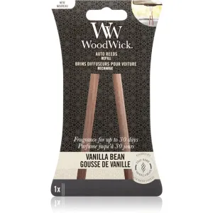 WoodWick Ersatz-Parfüm-Sticks für Autos Vanilla Bean (Auto Reeds Refill)