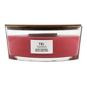 Woodwick Melon & Pink Quarz Duftkerze mit holzdocht (hearthwick) 453,6 g