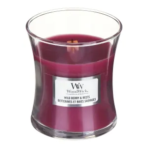 Woodwick Wild Berry & Beets Duftkerze mit Holzdocht 85 g