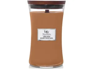 WoodWick Duftkerze Vase Groß Santal Myrrh 609,5 g