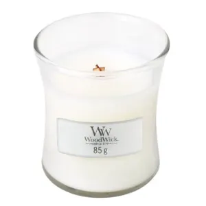 WoodWick Duftkerze Vase White Teak 85 g
