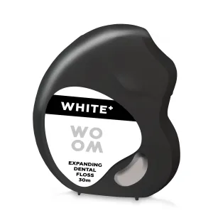 WOOM Zahnseide White+ (Expanding Dental Floss) 30 m