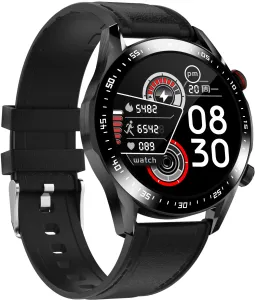 Wotchi Smartwatch WO21BKL - Black Leather