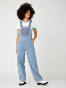 Wrangler Relaxed Trousers with braces Blau