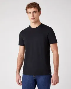 Wrangler T-Shirt 2 Stk Schwarz #274770