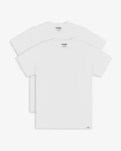 Wrangler T-Shirt 2 Stk Weiß