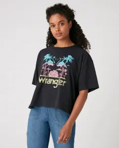 Wrangler Boxy T-Shirt Schwarz #286608