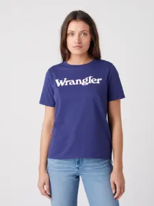 Wrangler T-Shirt Blau