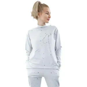 XISS SPLASHED Damen Sweatshirt, grau, größe L/XL