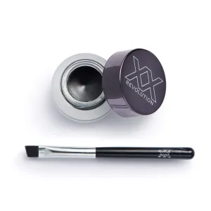 XX by Revolution MAXX IMPACT Gel-Eyeliner mit Pinselchen Farbton Black 3 g
