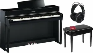 Yamaha CLP-745 PE SET Polished Ebony Digital Piano