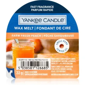 Yankee Candle Farm Fresh Peach duftwachs für aromalampe 22 g