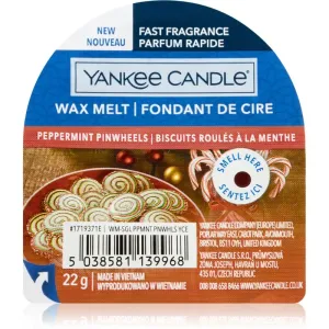 Yankee Candle Peppermint Pinwheels duftwachs für aromalampe 22 g