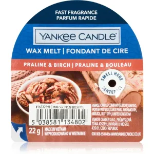 Yankee Candle Praline & Birch duftwachs für aromalampe 22 g