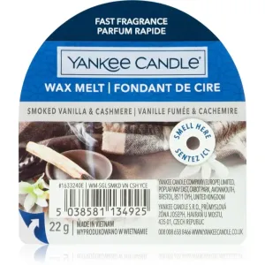 Yankee Candle Smoked Vanilla & Cashmere duftwachs für aromalampe 22 g