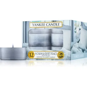 Yankee Candle Aromatische Teelichter Ein ruhiger und ruhiger Ort 12 x 9,8 g