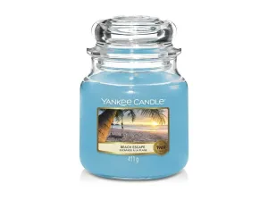 Yankee Candle Aromatische mittelgroße Kerze Beach Escape 411 g