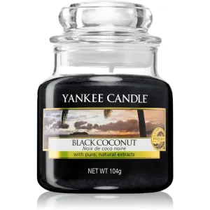 Yankee Candle Duftkerze Classic klein Schwarze Coconut 104 g