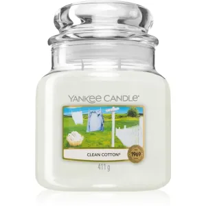 Yankee Candle Duftkerze mittel Cotton 411 g