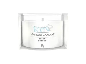 Yankee Candle Votivkerze im GlasClean Cotton 37 g