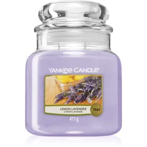 Yankee Candle Aromatische mittlere Kerze Lemon Lavender 411 g
