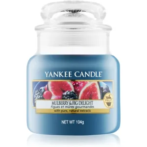 Yankee Candle Aromatische Kerze Classic Kleine Maulbeere & Feigengenuss 104 g