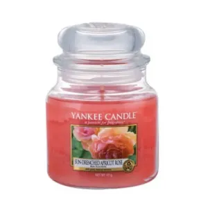 Yankee Candle Aromatische mittlere Kerze Sun-Drenched Apricot Rose 411 g