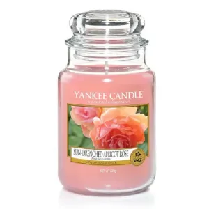 Yankee Candle Aromatische Kerze groß Sun-Drenched Apricot Rose 623 g