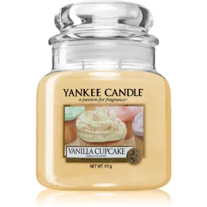 Yankee Candle Aromatische Kerze Classic mittel Vanilla Cupcake 411 g