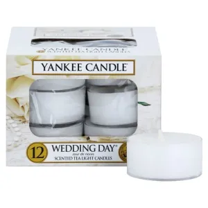 Yankee Candle Aromatische Teekerzen Hochzeitstag 12 x 9,8 g