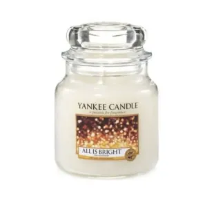 Yankee Candle Aromatische mittlere Kerze All Is Bright 411 g