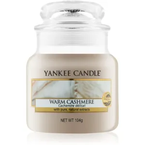 Yankee Candle Aromatische Kerze klein Classic Warmes Kaschmir 104 g