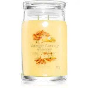 Yankee Candle Aromatische Kerze Signature großes Glas Autumn Sunset 567 g