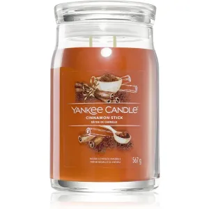 Yankee Candle Aromatische Kerze Signature großes Glas Cinnamon Stick 567 g