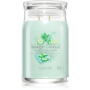 Yankee Candle Aromatische Kerze Signature großes Glas Cucumber Mint Cooler 567 g