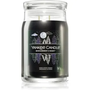 Yankee Candle Aromatische Kerze Signature großes Glas Midsummer’s Night 567 g