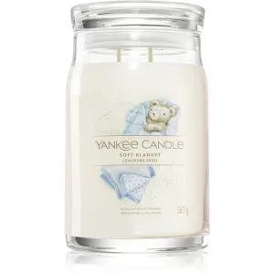 Yankee Candle Aromatische Kerze Signature großes Glas Soft Blanket 567 g