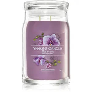 Yankee Candle Aromatische Kerze Signature großes Glas Wild Orchid 567 g
