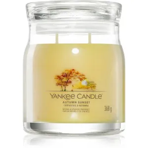 Yankee Candle Aromatische Kerze Signature mittleres Glas Autumn Sunset 368 g