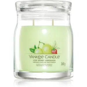 Yankee Candle Aromatische Kerze Signature mittleres Glas Iced Berry Lemonade 368 g
