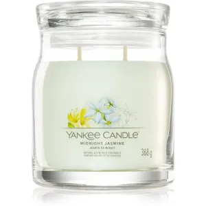 Yankee Candle Aromatische Kerze Signature mittleres Glas Midnight Jasmine 368 g