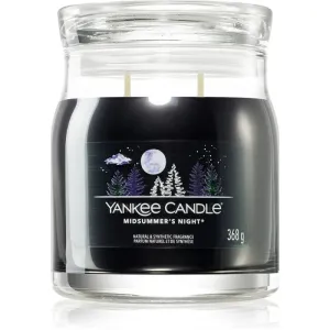 Yankee Candle Aromatische Kerze Signature mittleres Glas Midsummer’s Night 368 g