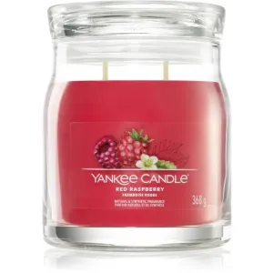 Yankee Candle Aromatische Kerze Signature mittleres Glas Red Raspberry 368 g