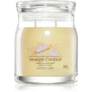 Yankee Candle Aromatische Kerze Signature mittleres Glas Vanilla Cupcake 368 g