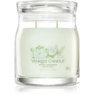 Yankee Candle Aromatische Kerze Signature mittleres Glas White Gardenia 368 g