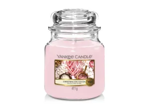 Yankee Candle Aromatische mittelgroße Kerze Christmas Eve Cocoa 411 g