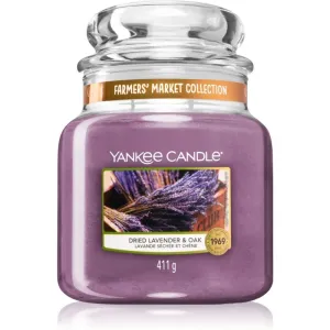 Yankee Candle Dried Lavender & Oak Duftkerze Classic groß 411 g