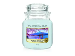 Yankee Candle Aromatische mittlere Kerze Majestic Mount Fuji 411 g
