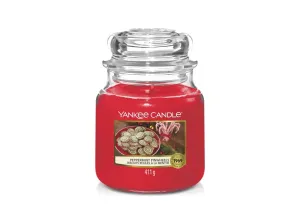 Yankee Candle Aromatische Kerze Classic Mittel Peppermint Pinwheels 411 g